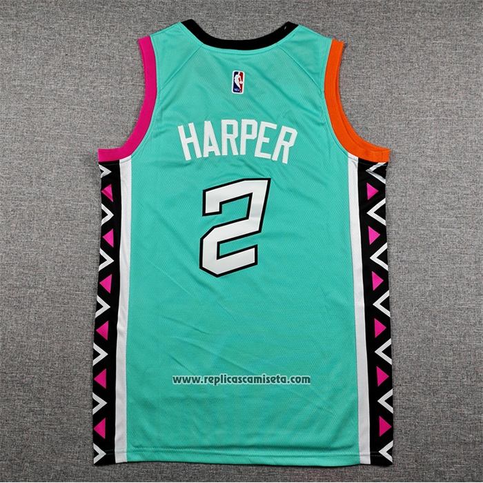 Camiseta San Antonio Spurs Dylan Harper NO 2 Ciudad 2022-23 Verde